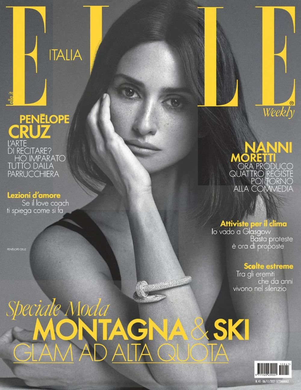 Elle Revista Italia 2021-41 Penelope Cruz Edición original