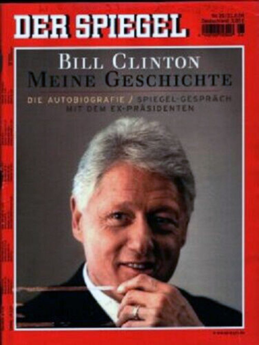 Der Spiegel Magasin Tyskland 2004-26 – Bill Clinton – Originaludgave