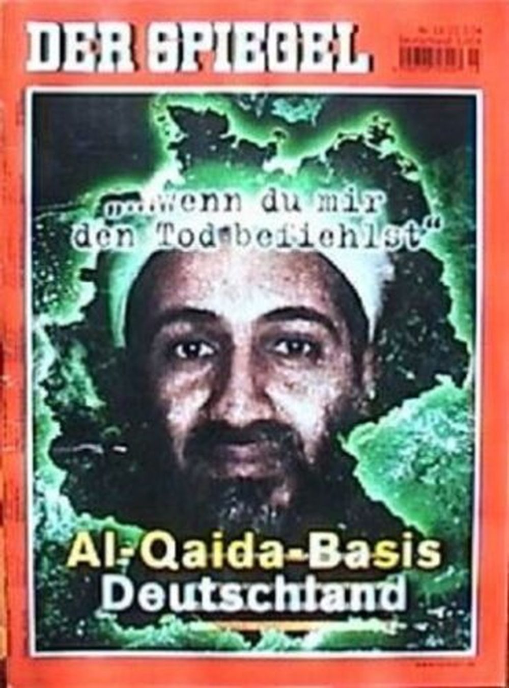 Der Spiegel Magasin Tyskland 2004-13 Osama Bin Laden Originaludgave