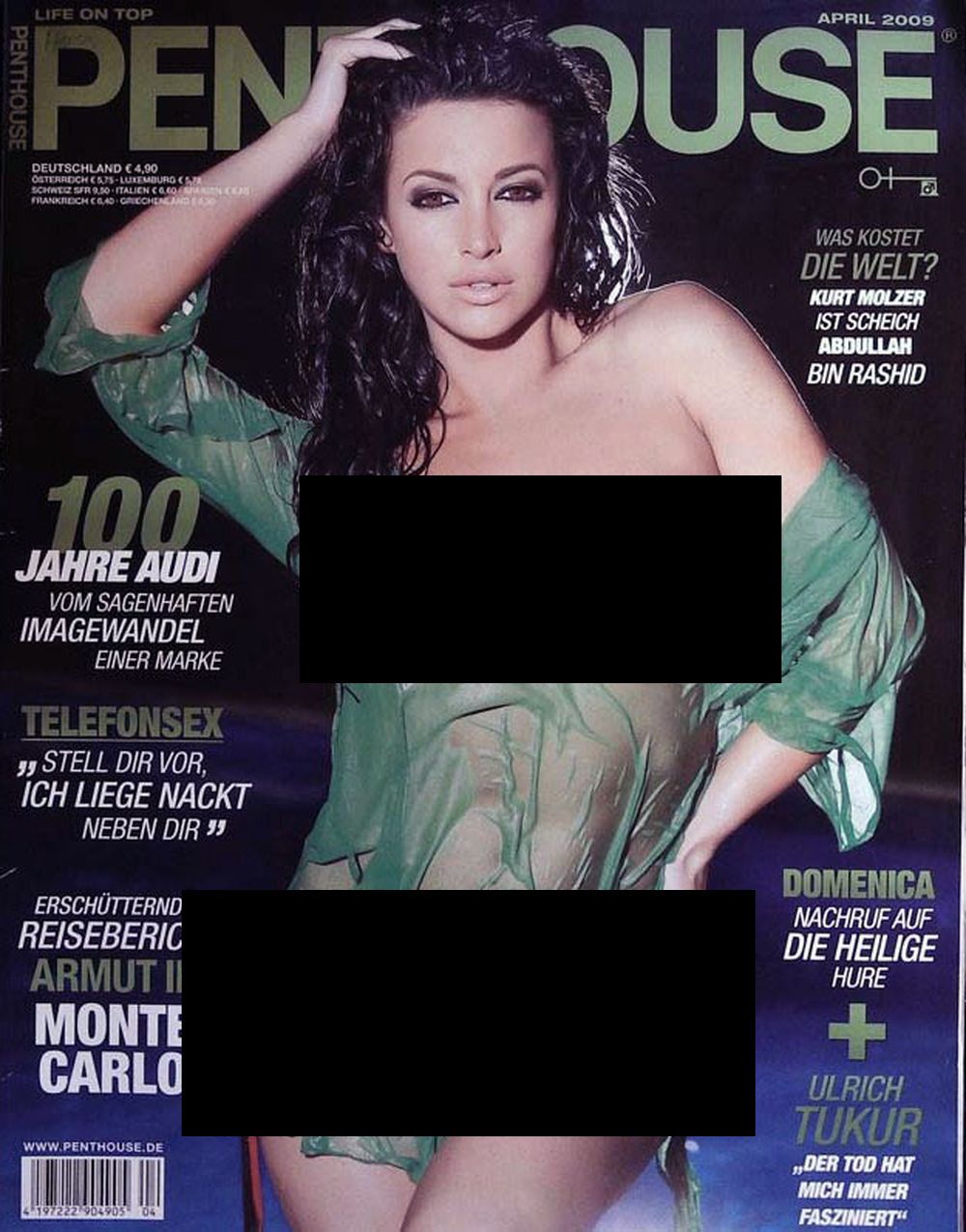 Penthouse Magazin Deutschland 2009-04 Sophia Cahill