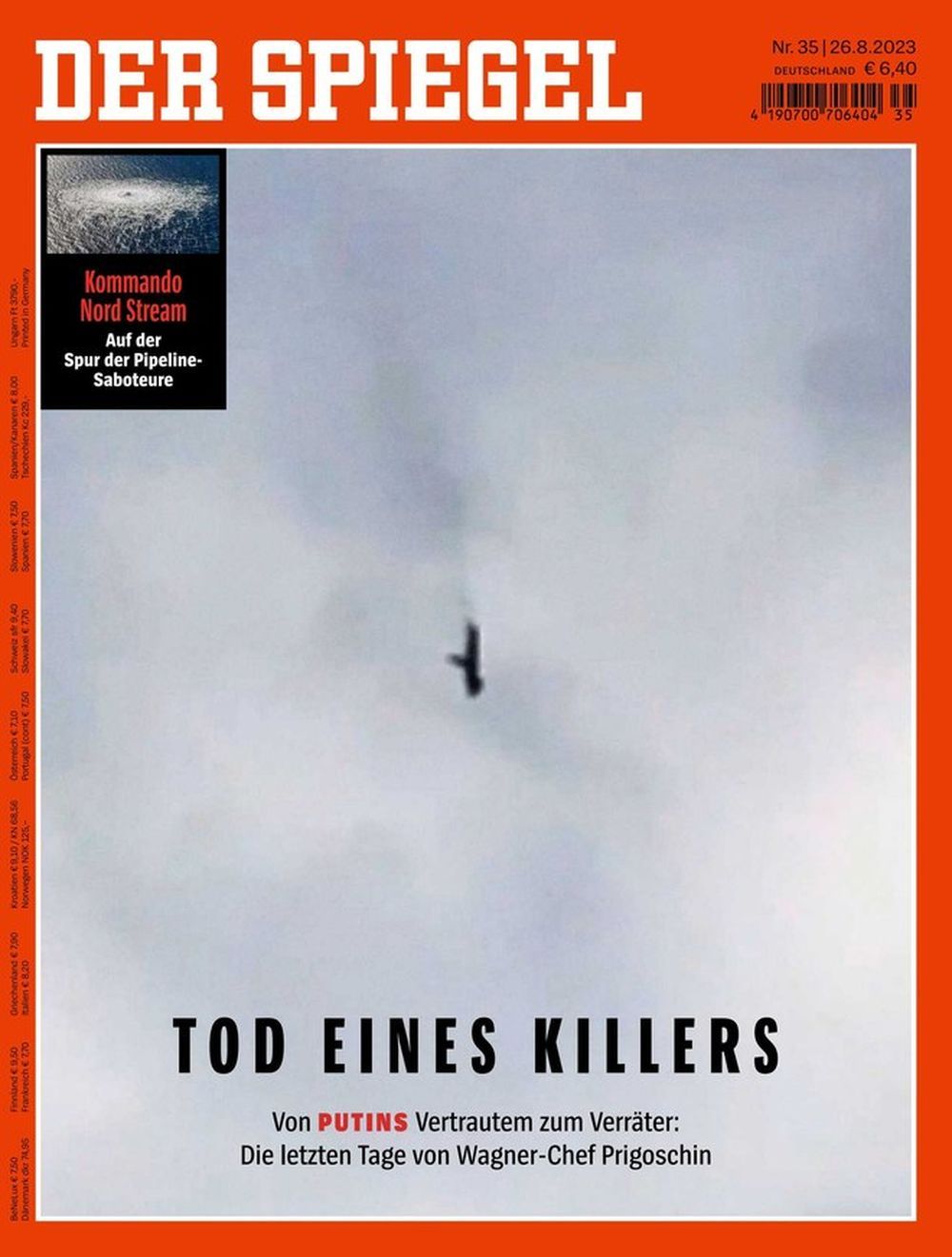 Der Spiegel Magazin Deutschland 2023-35 Yevgeny Prigozhin Prigoschin