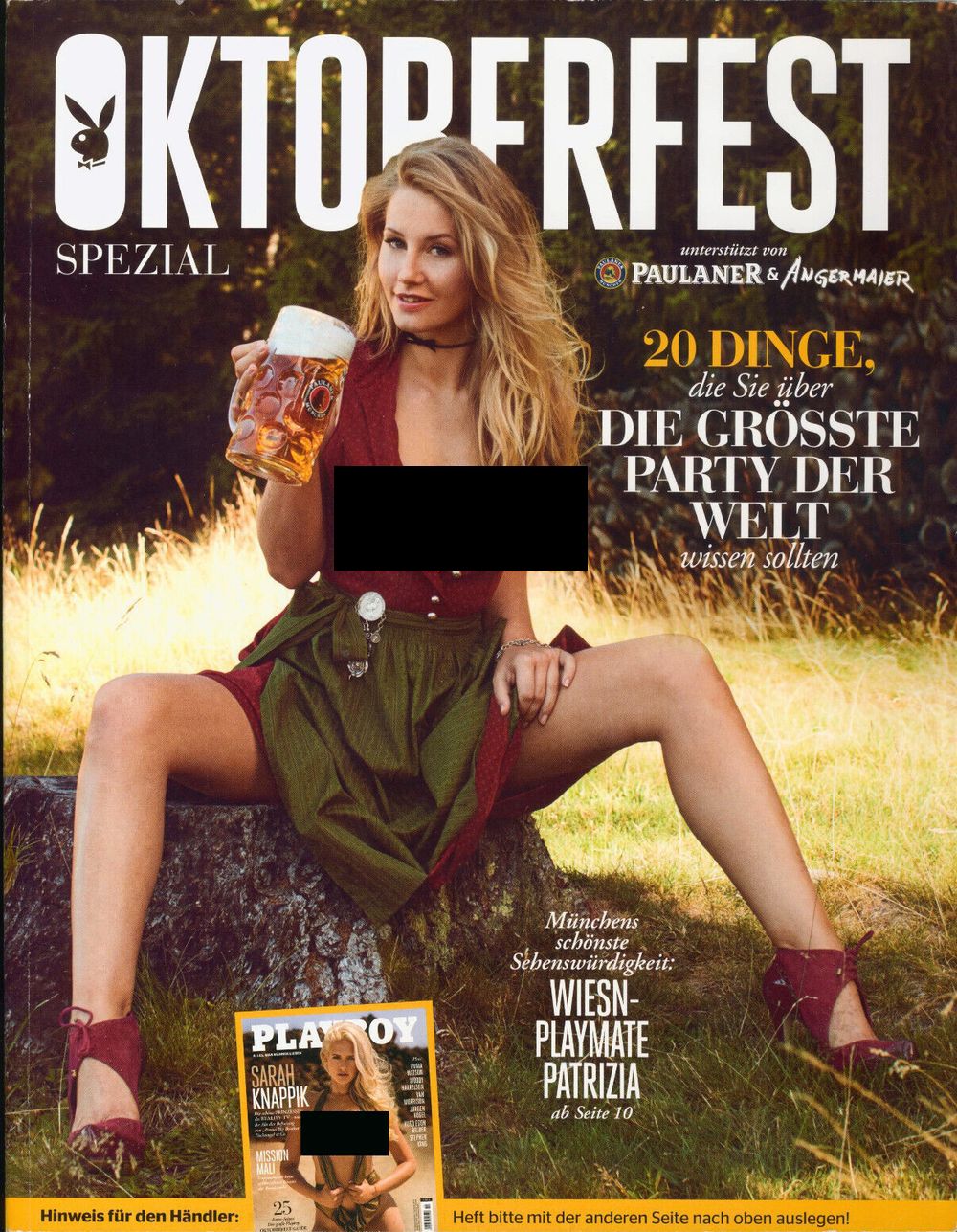 Playboy Oktoberfest Spezial Magazin Deutschland 2017