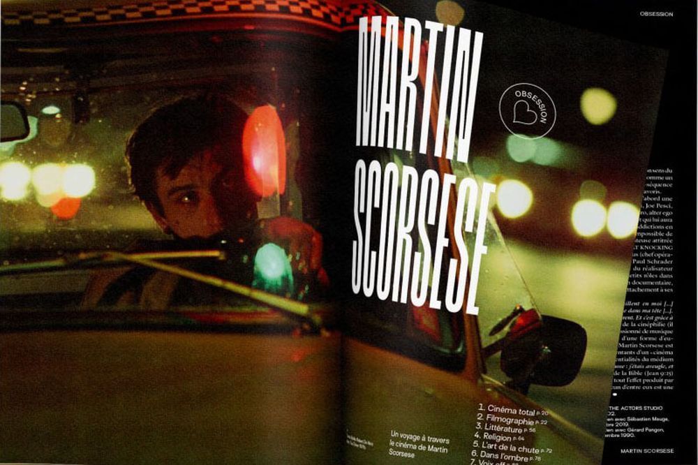 La Septieme Obsession Magazine France 2023 #48 Martin Scorsese Robert De Niro Original Print Issue