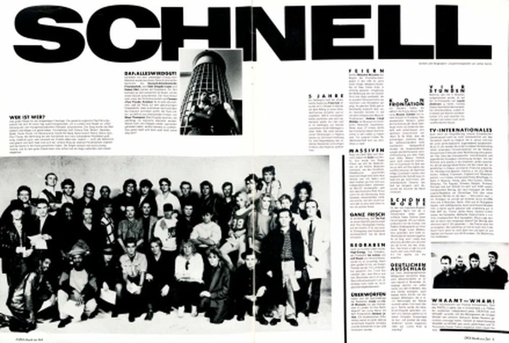 Spex Magazin Deutschland 1985-01 Culture Club Redskins Stranglers
