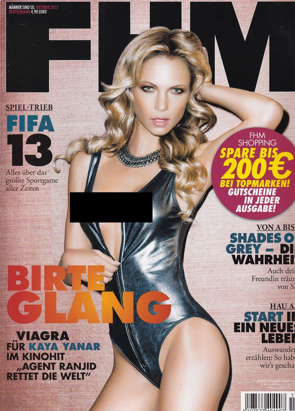 FHM Magazin Deutschland 2012-10 Birte Glang Katya Sanchez #143