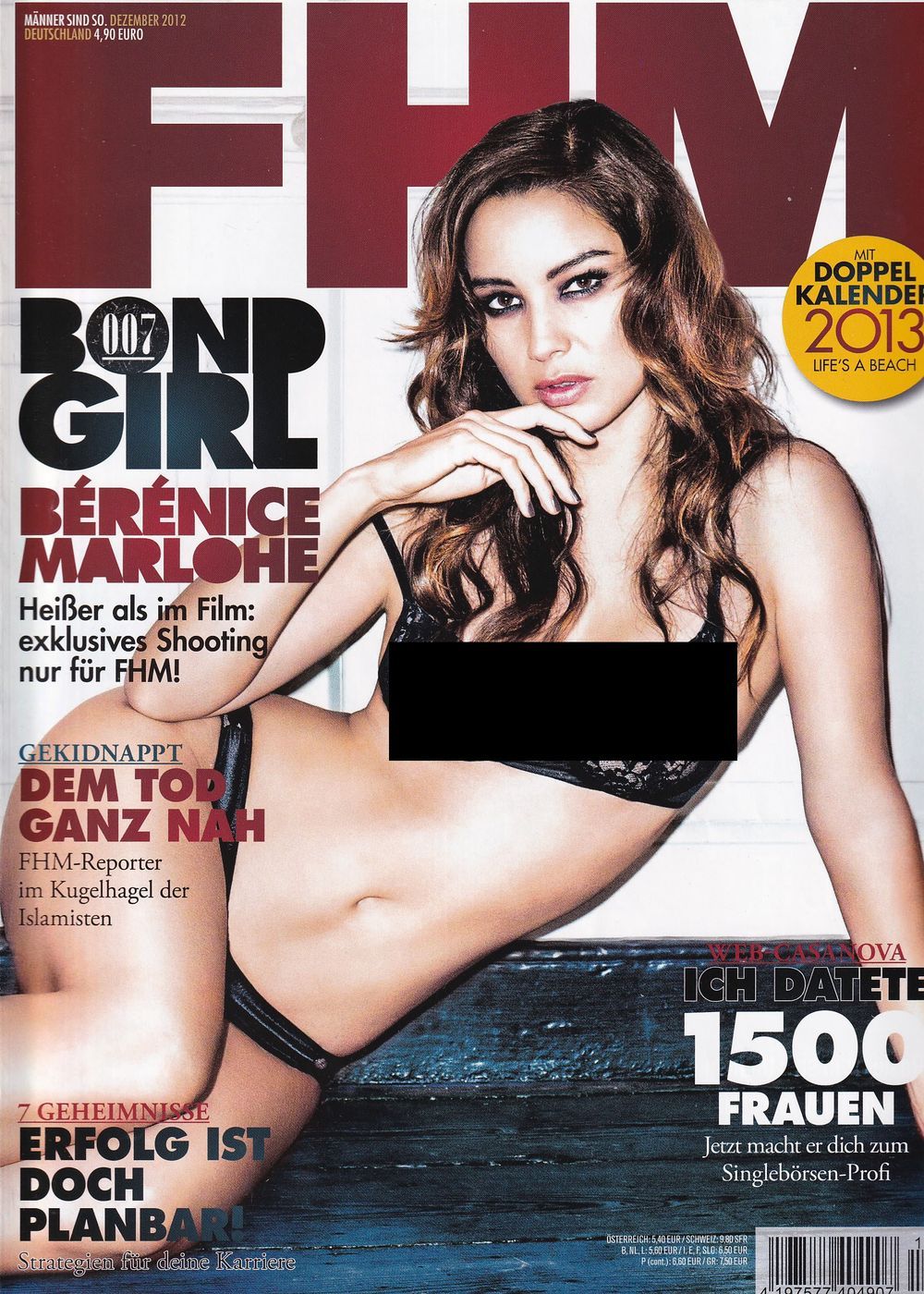 FHM Magazin Deutschland 2012-12 Berenice Marlohe Naomi Young Millie Mackintosh #145