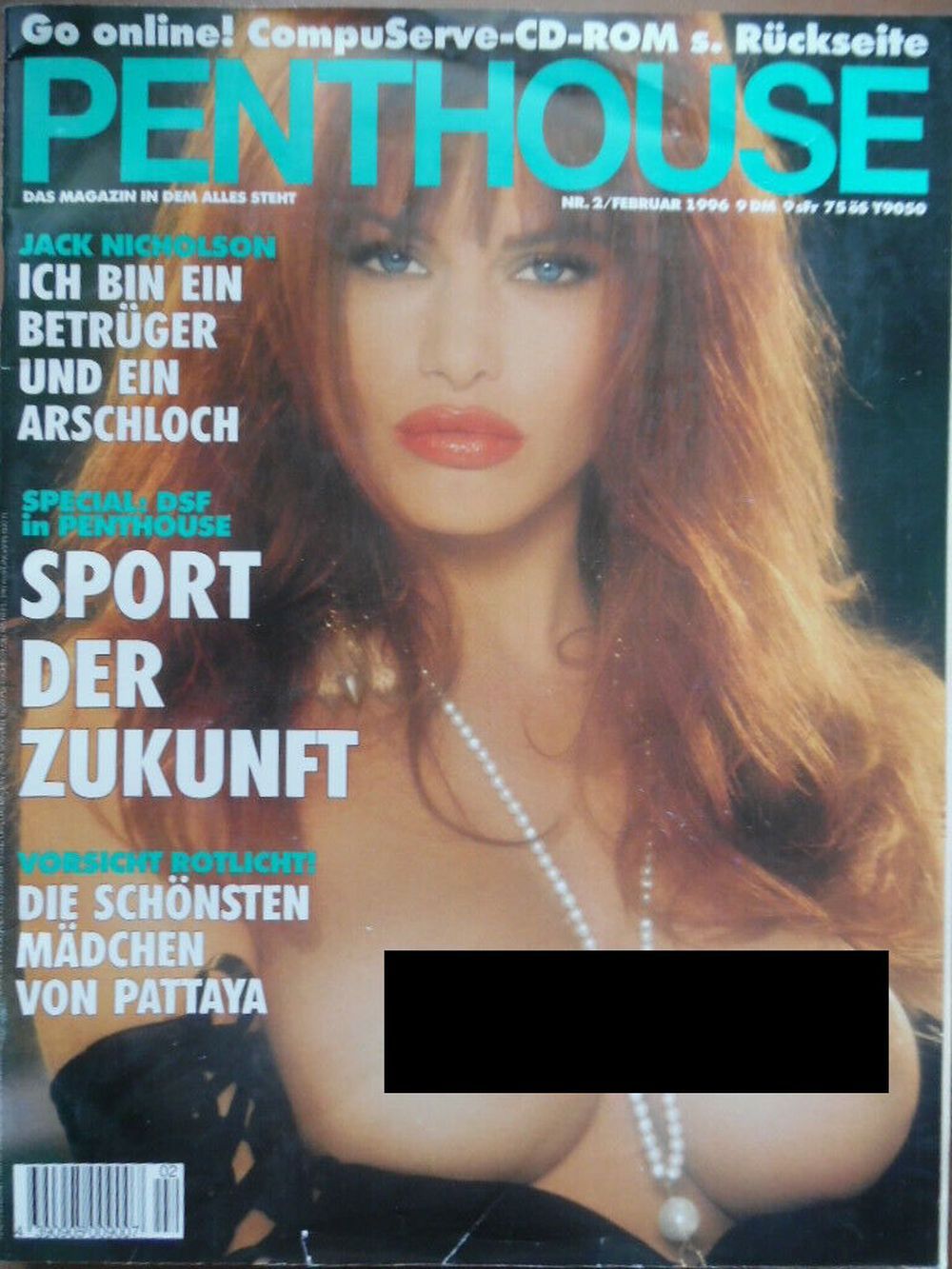 Penthouse Magazin Deutschland 1996-02 Andi Sue Irvin Rafaella Oomen Taylor