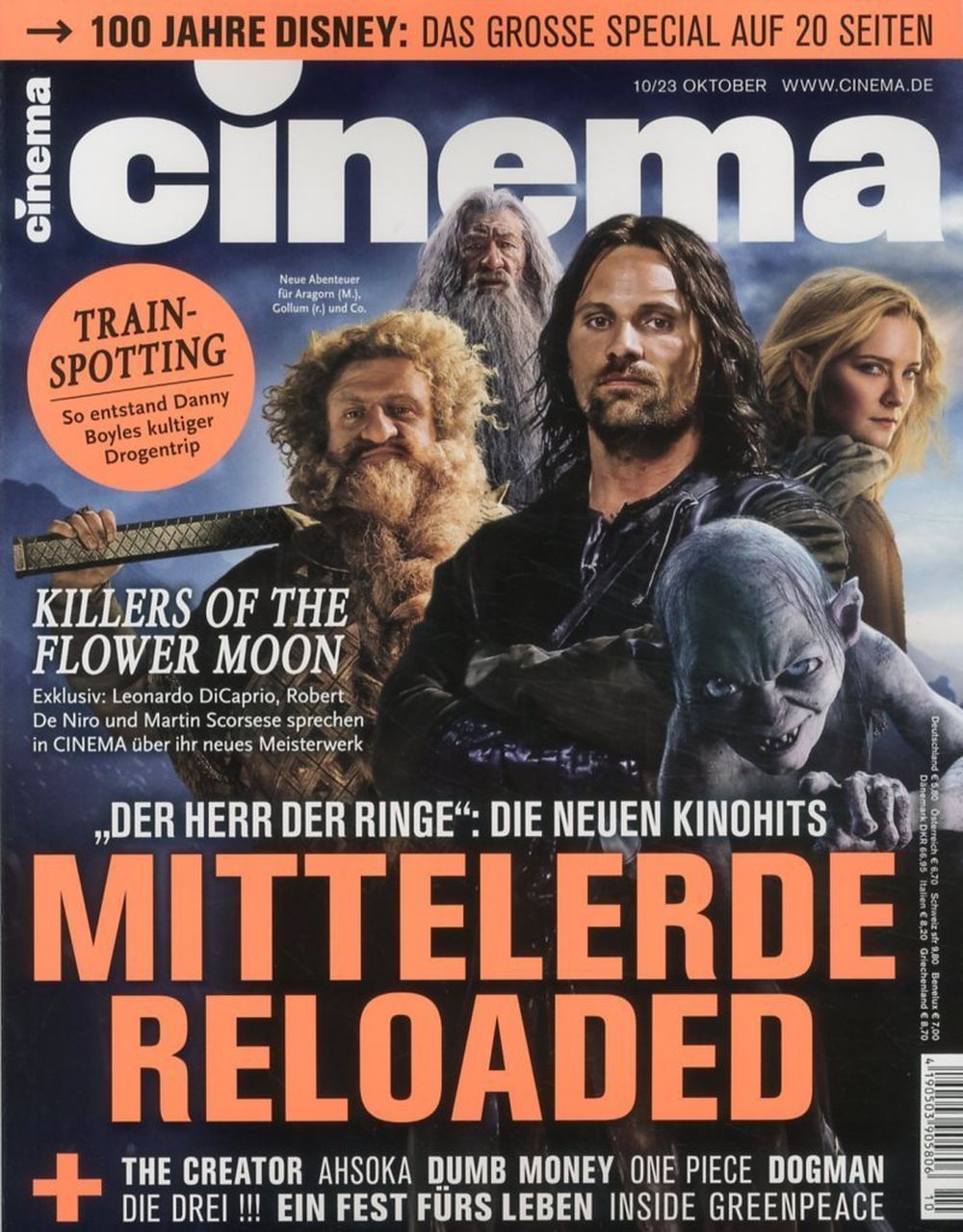 Cinema Magazin Deutschland 2023-10 The Lord Of The Rings Killers Of The Flower Moon