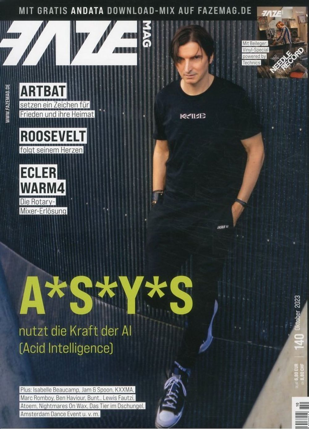 Faze Magazine Germany 2023 #140 Artbat Original Print Issue