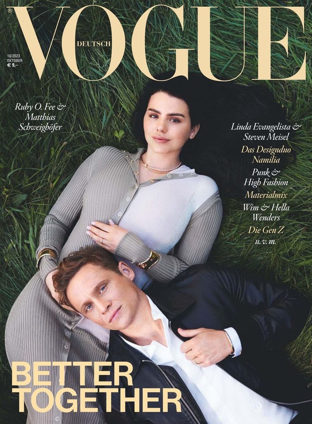 Vogue Magazin Deutschland 2023-10 Ruby O. Fee Matthias Schweighöfer