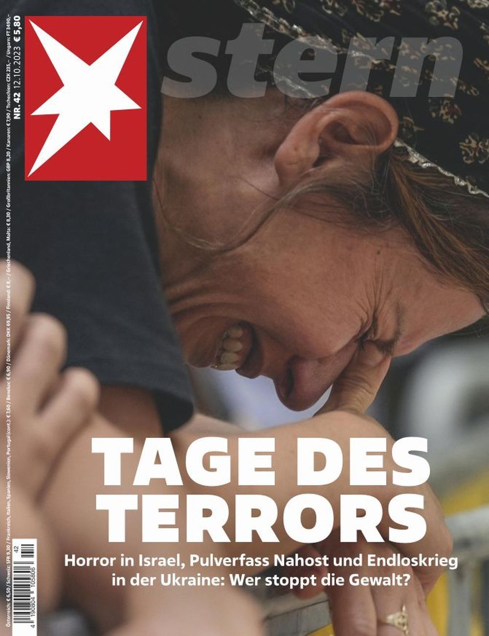 Stern Magazin Deutschland 2023-42 Israel Horror Hamas