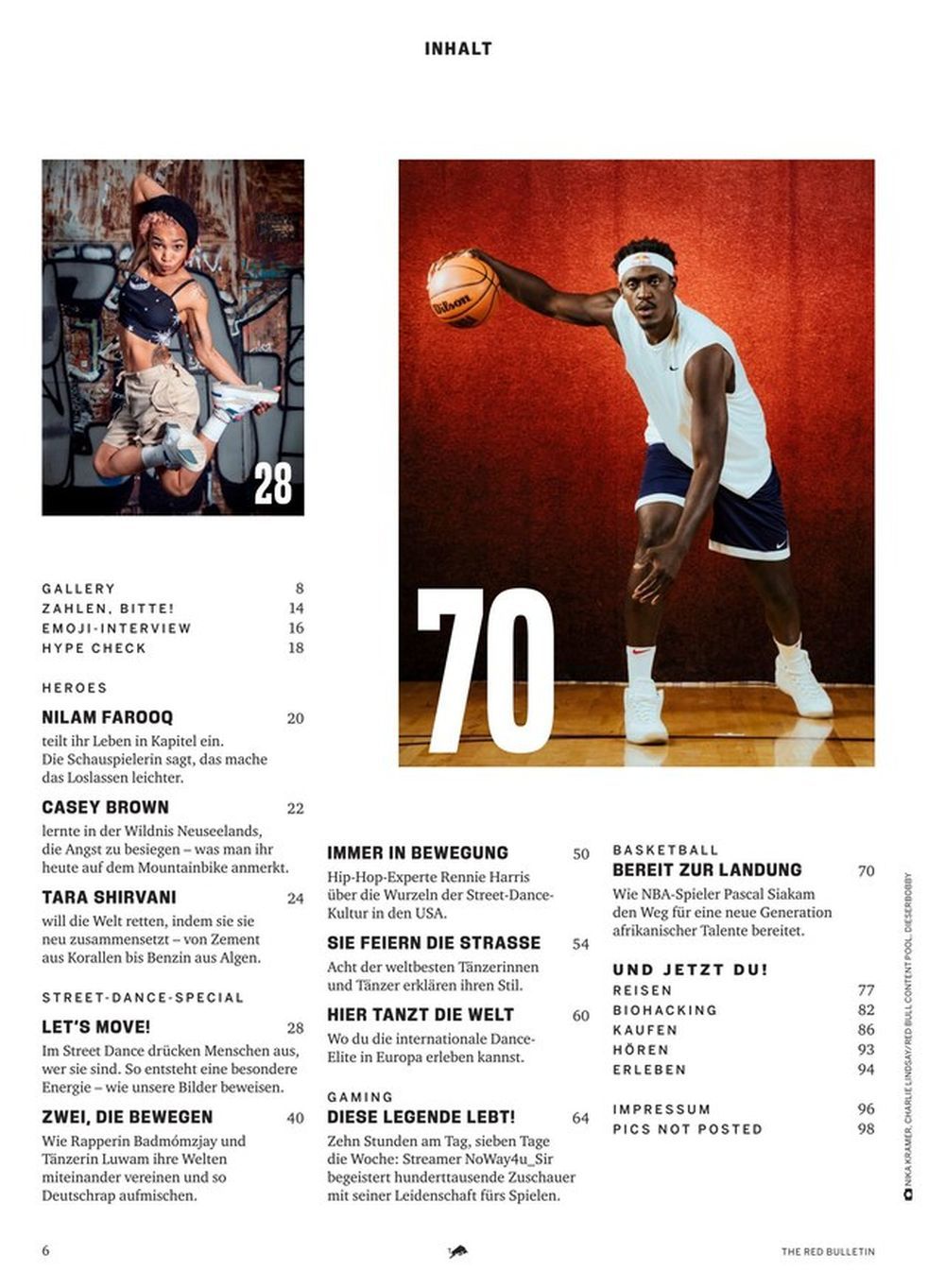 The Red Bulletin Magazine Allemagne 2023-05 Badmómzjay Taylor Swift Édition originale