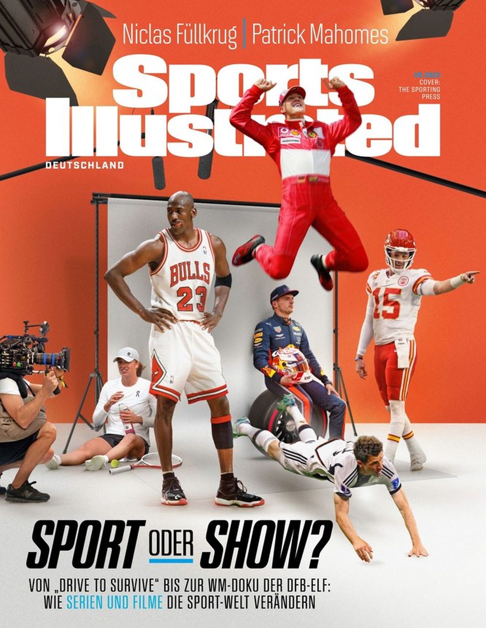 Sports Illustrated Magazin Deutschland 2023-05 Michael Jordan Patrick Mahomes