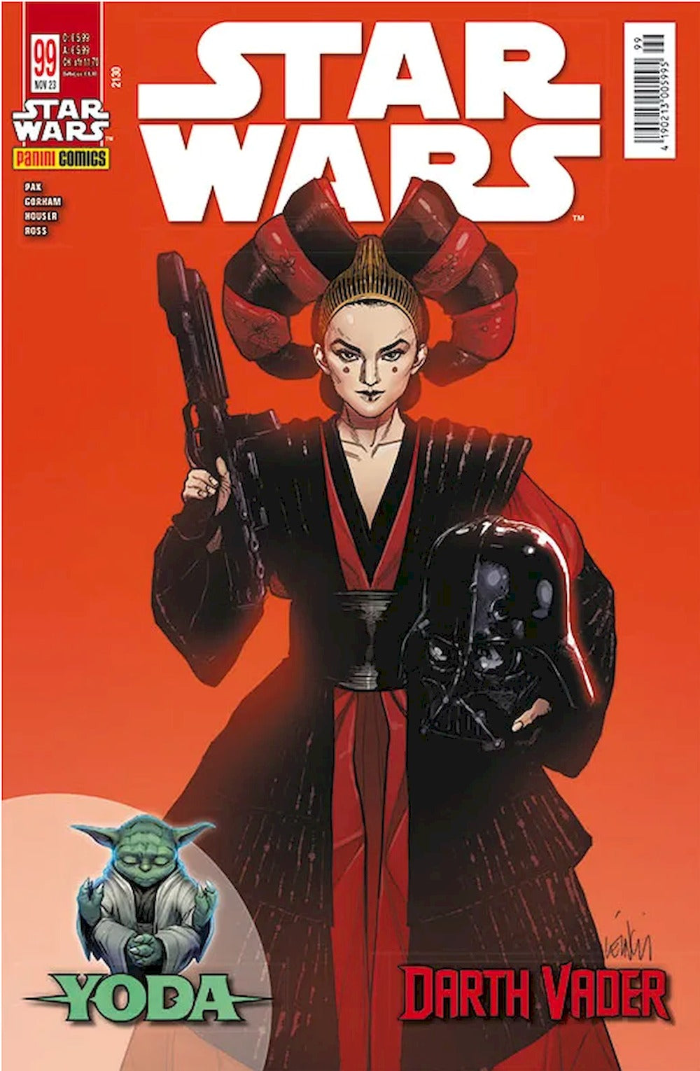 Star Wars Comic Tyskland 2023 #99 Yoda Darth Vader Kiosk Originaludgave