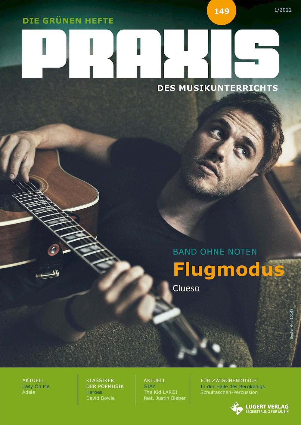 Praxis Des Musikunterrichts Revista Alemanha 2022 #149 Clueso Adele Edição original