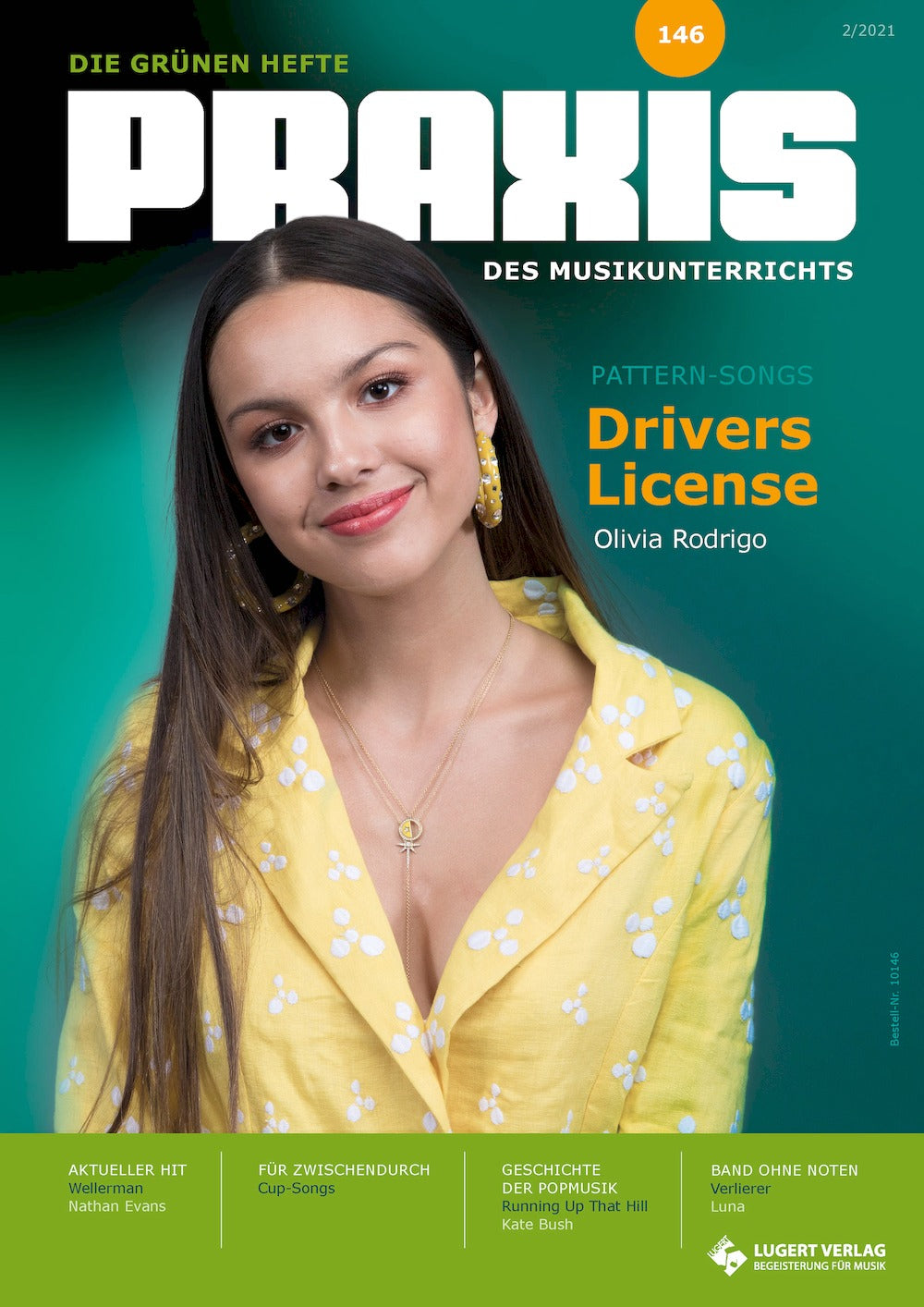Praxis Des Musikunterrichts Tijdschrift Duitsland 2021 #146 Olivia Rodrigo Originele uitgave