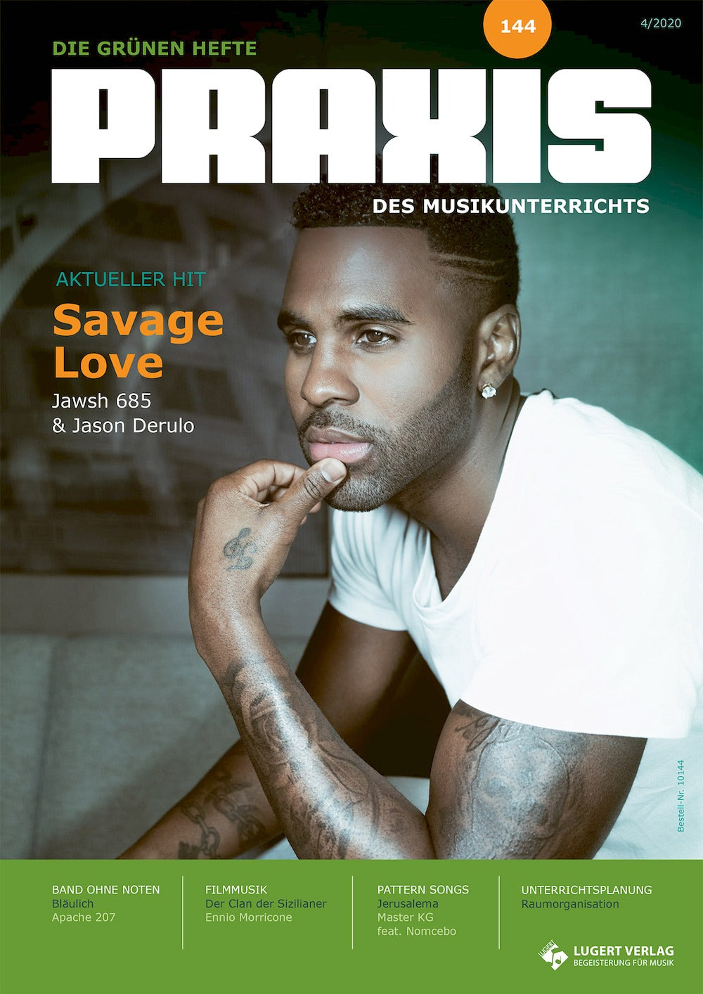 Praxis Des Musikunterrichts Magasin Tyskland 2020 #144 Jason Derulo Jawsh 685 Originaludgave