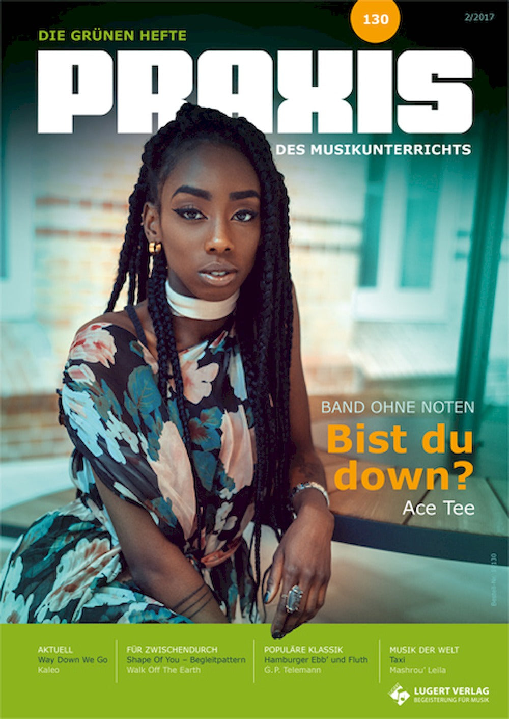 Praxis Des Musikunterrichts Magasin Tyskland 2017 #130 Ace Tee Originaludgave