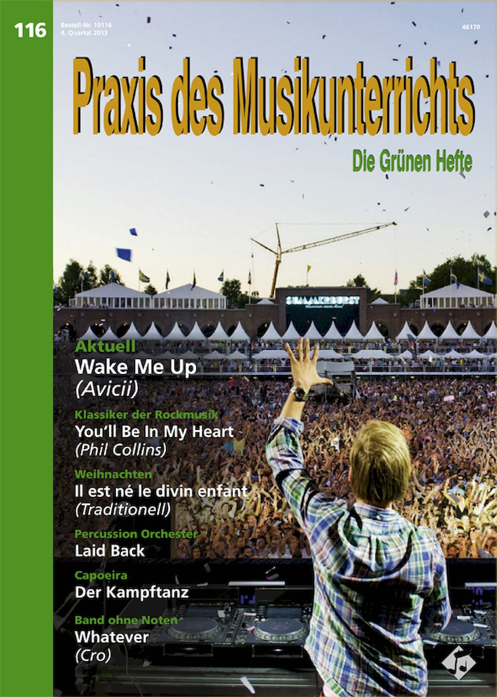 Praxis Des Musikunterrichts Tijdschrift Duitsland 2013 #116 Avicii Originele uitgave