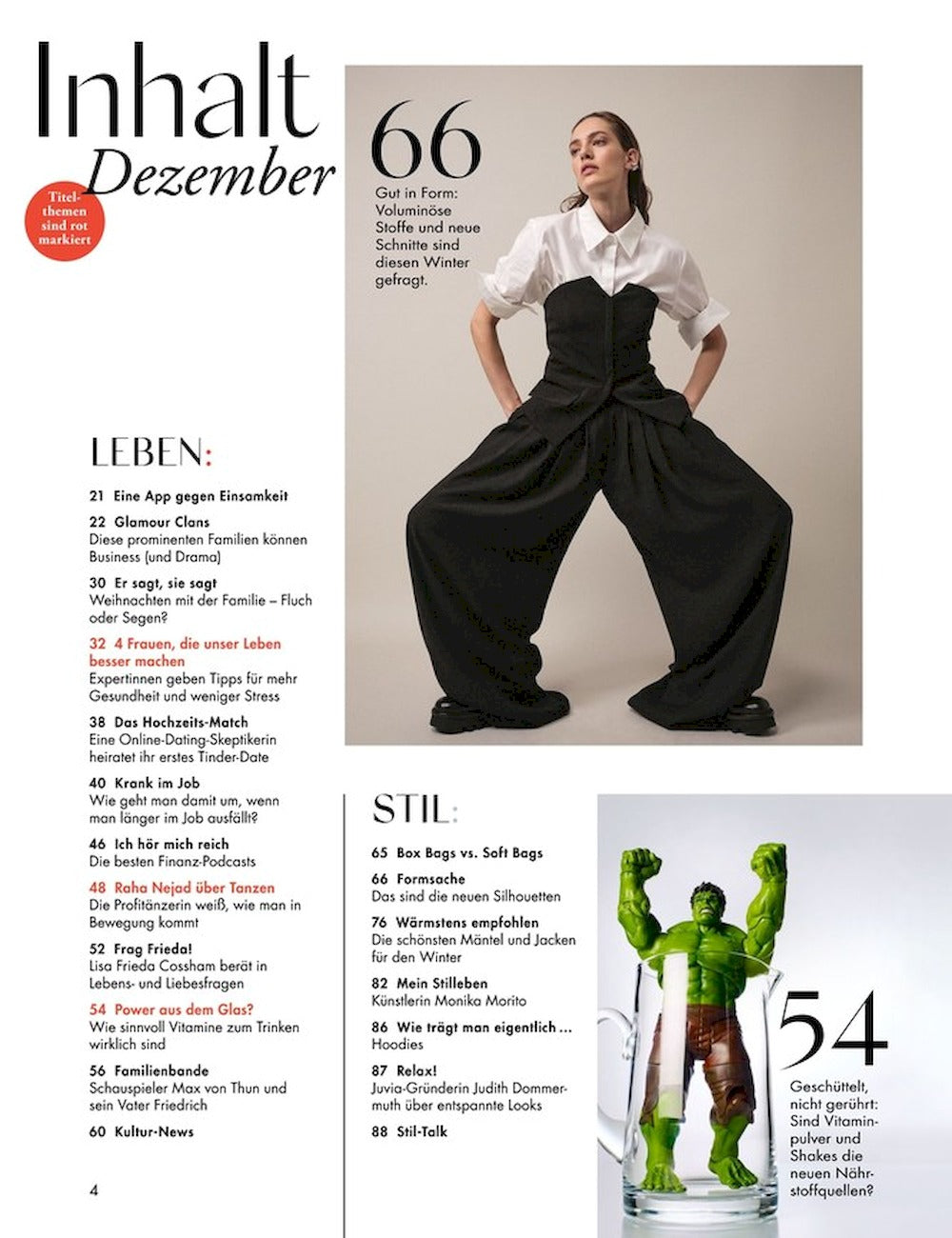 Myself Magazin Deutschland 2023-12 Tess Milne