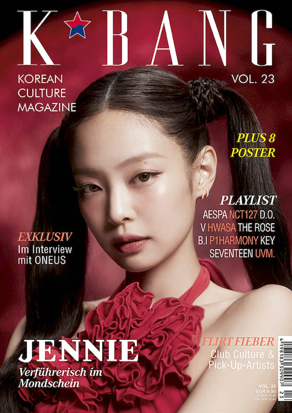 K*Bang Magasin Tyskland 2023 #23 Edition Plus Jennie Blackpink Originaludgave