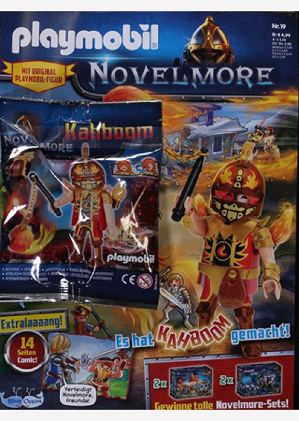 Playmobil Novelmore Magazine Germany 2023 #19 Original Print Issue + Free Gift