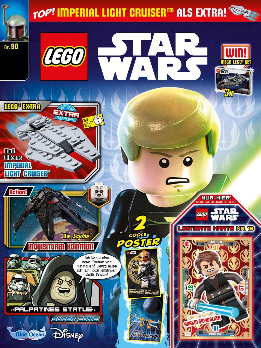 Lego Star Wars Magazin Deutschland 2022 #90 Imperial Light Cruiser