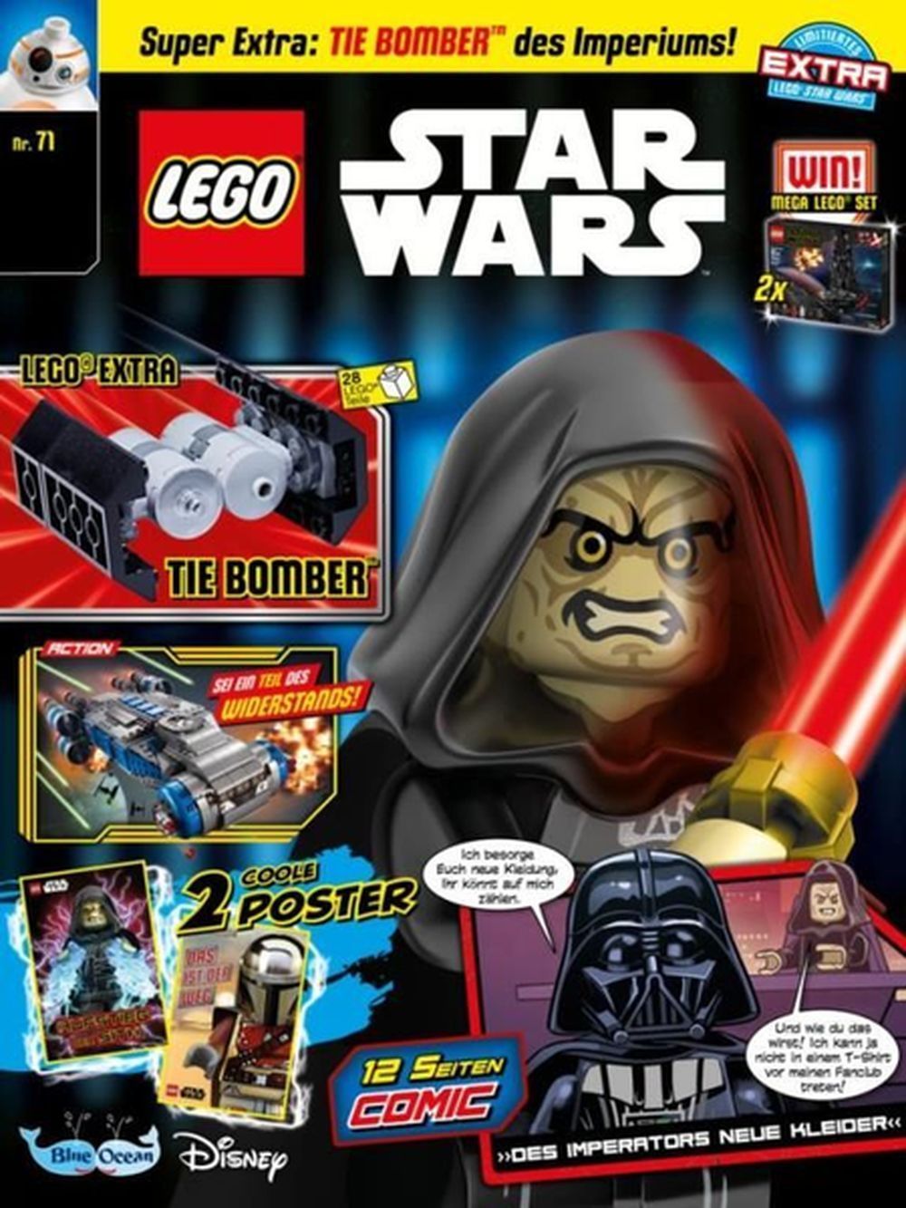 Lego Star Wars Magazin Deutschland 2021 #71 Tie Bomber