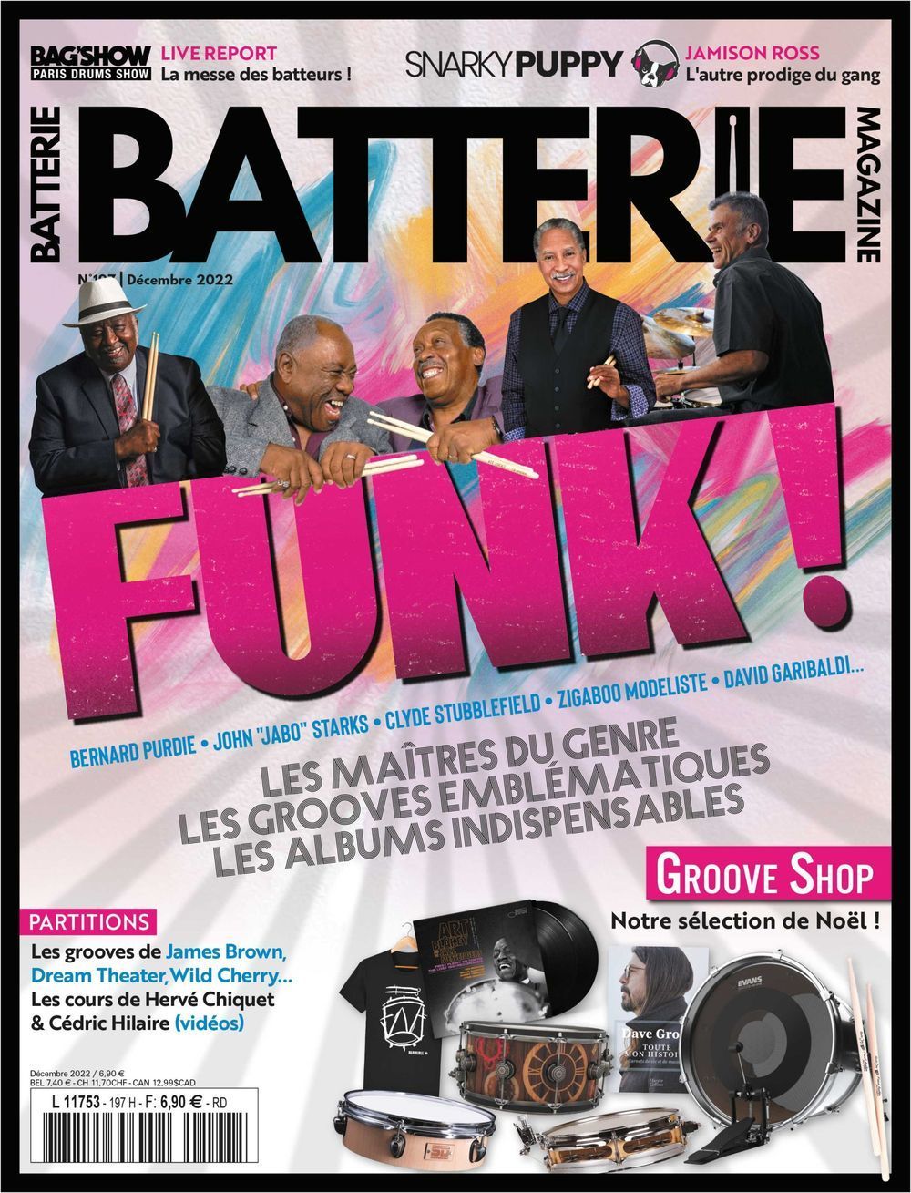 Batterie Magazine France 2022 #197 Jamison Ross Dylan Hyard Cyzon Griffin Original Print Issue