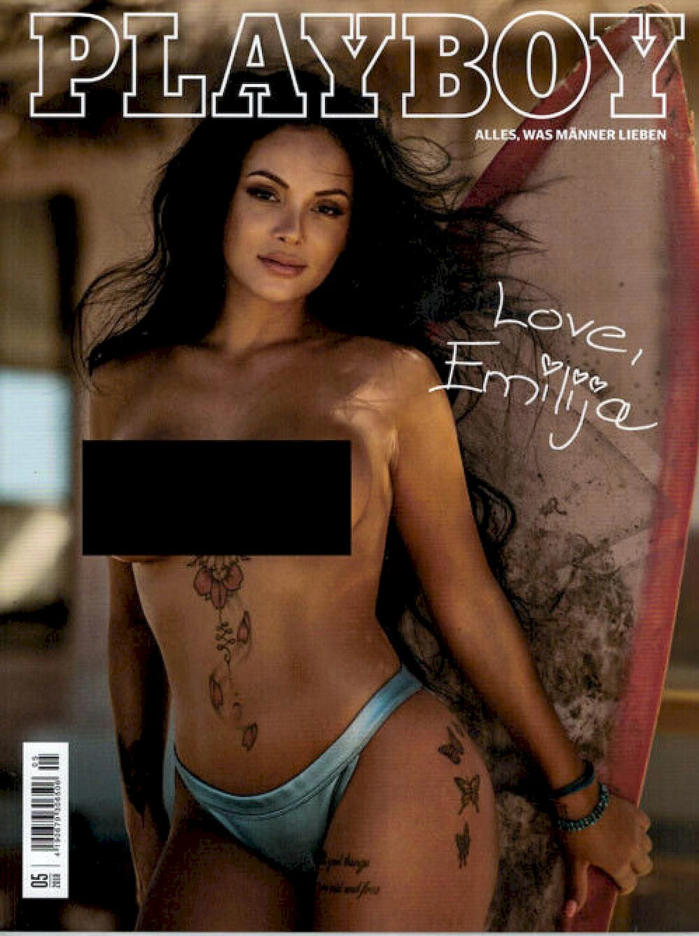 Playboy Magazin Deutschland 2018-05 Emilija Mihailova Edition