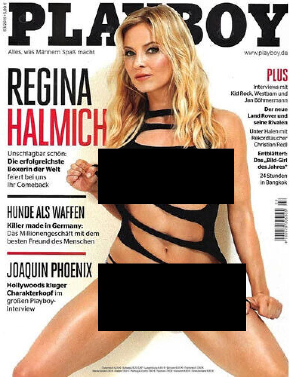 Playboy Magazin Deutschland 2015-03 Regina Halmich