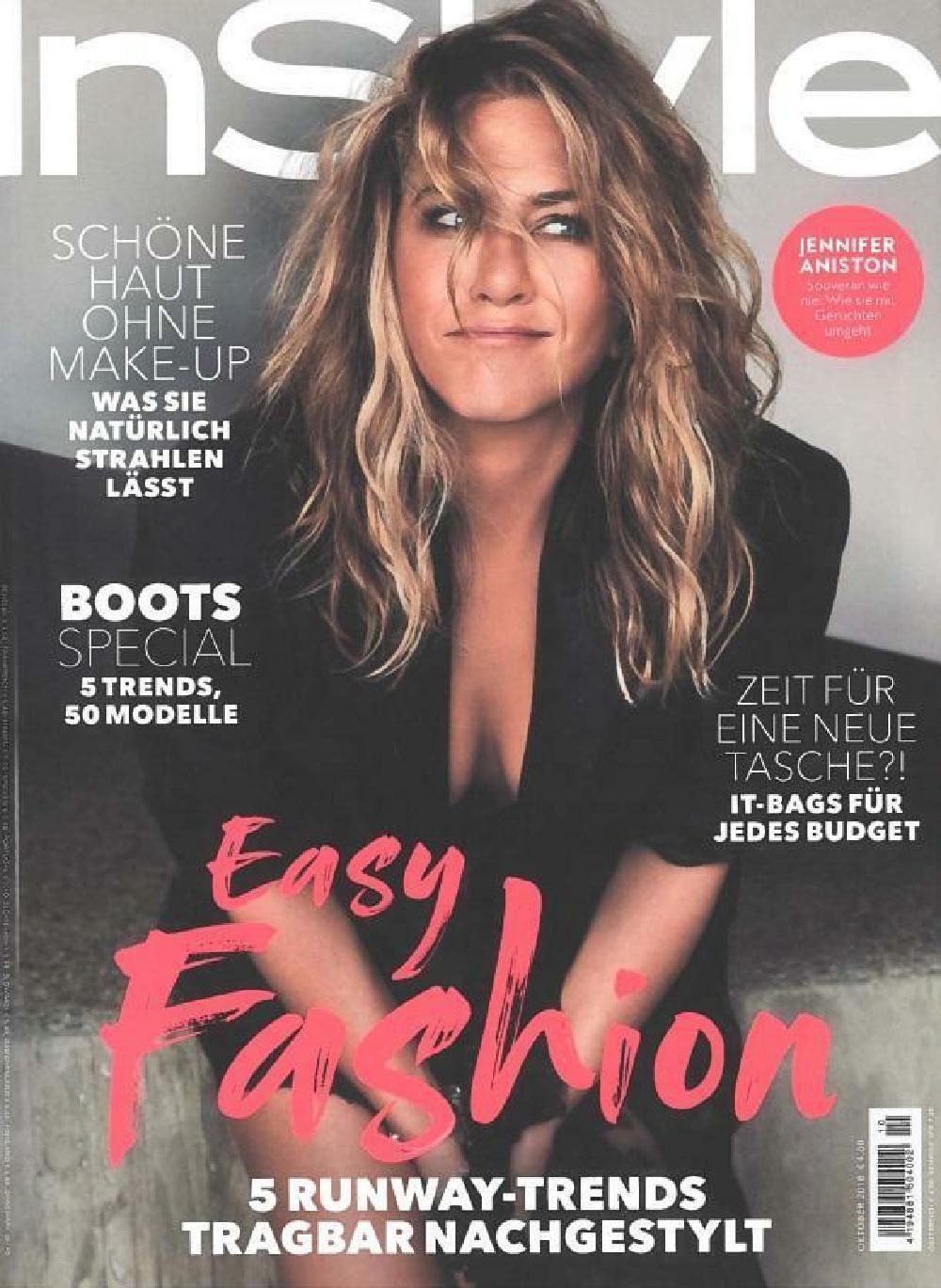 InStyle Magazin Deutschland 2018-10 Jennifer Aniston