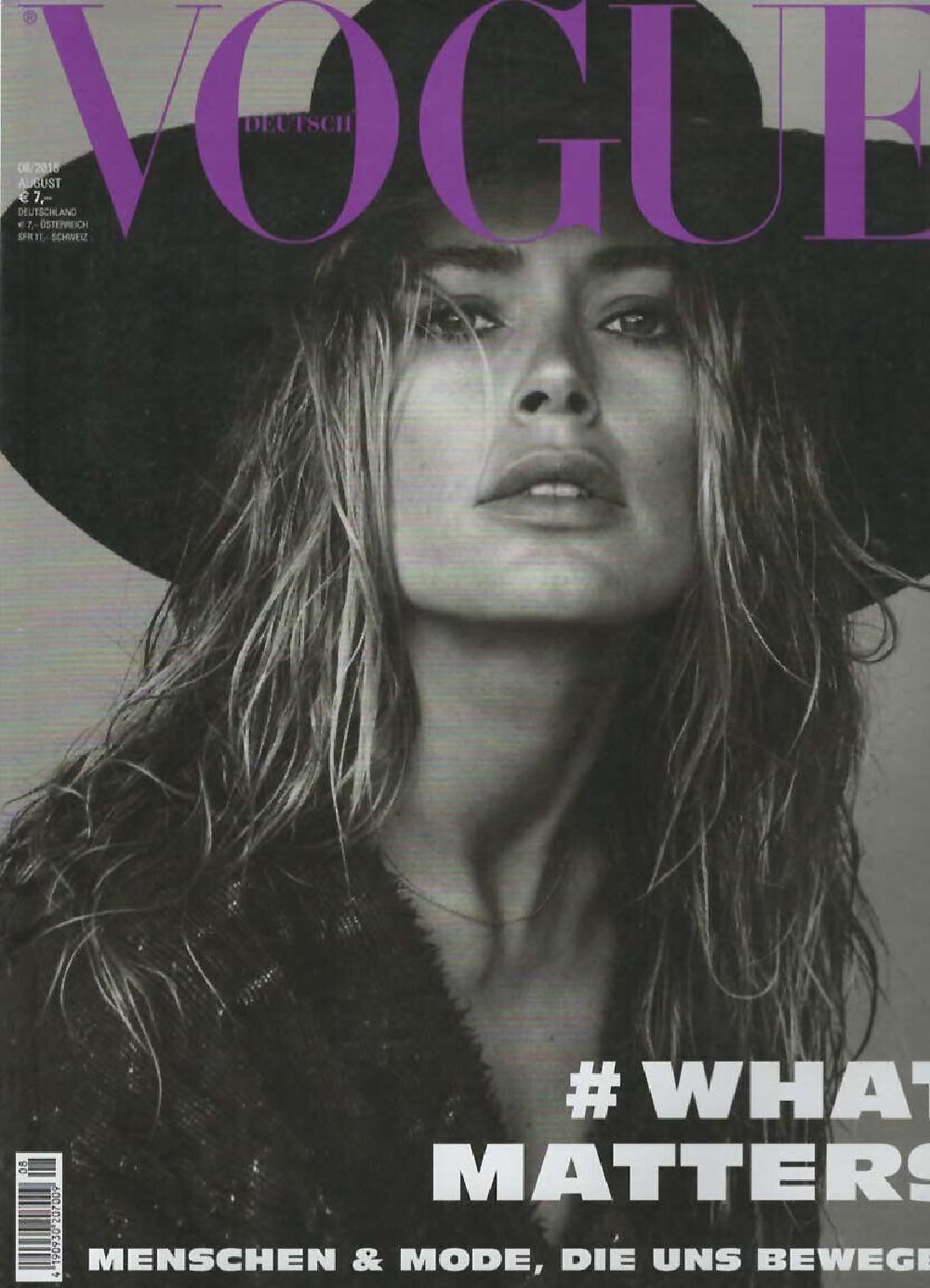 Vogue Magazin Deutschland 2018-08 Doutzen Kroes