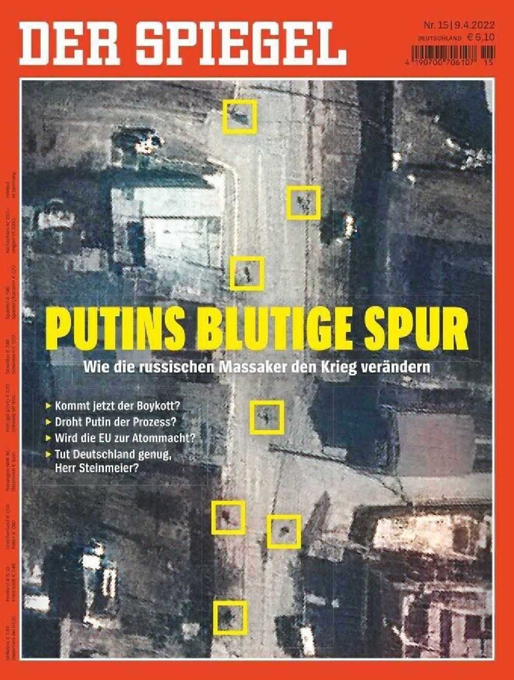 Der Spiegel Magazin Deutschland 2022-15 Putin