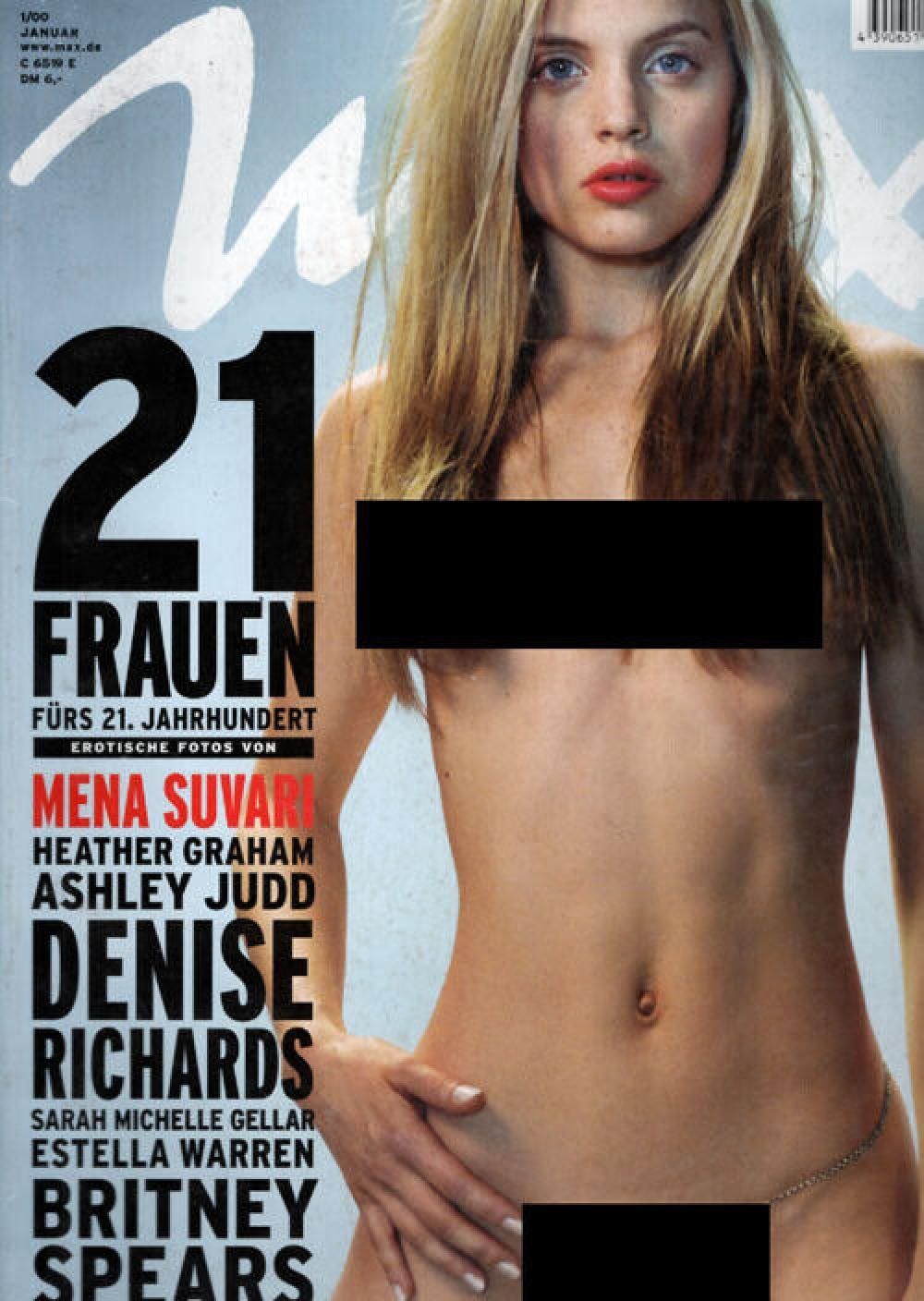 Max Magazine Germany 2000-01 – Mena Suvari Heather Graham Milla Jovovich – Original Print Issue