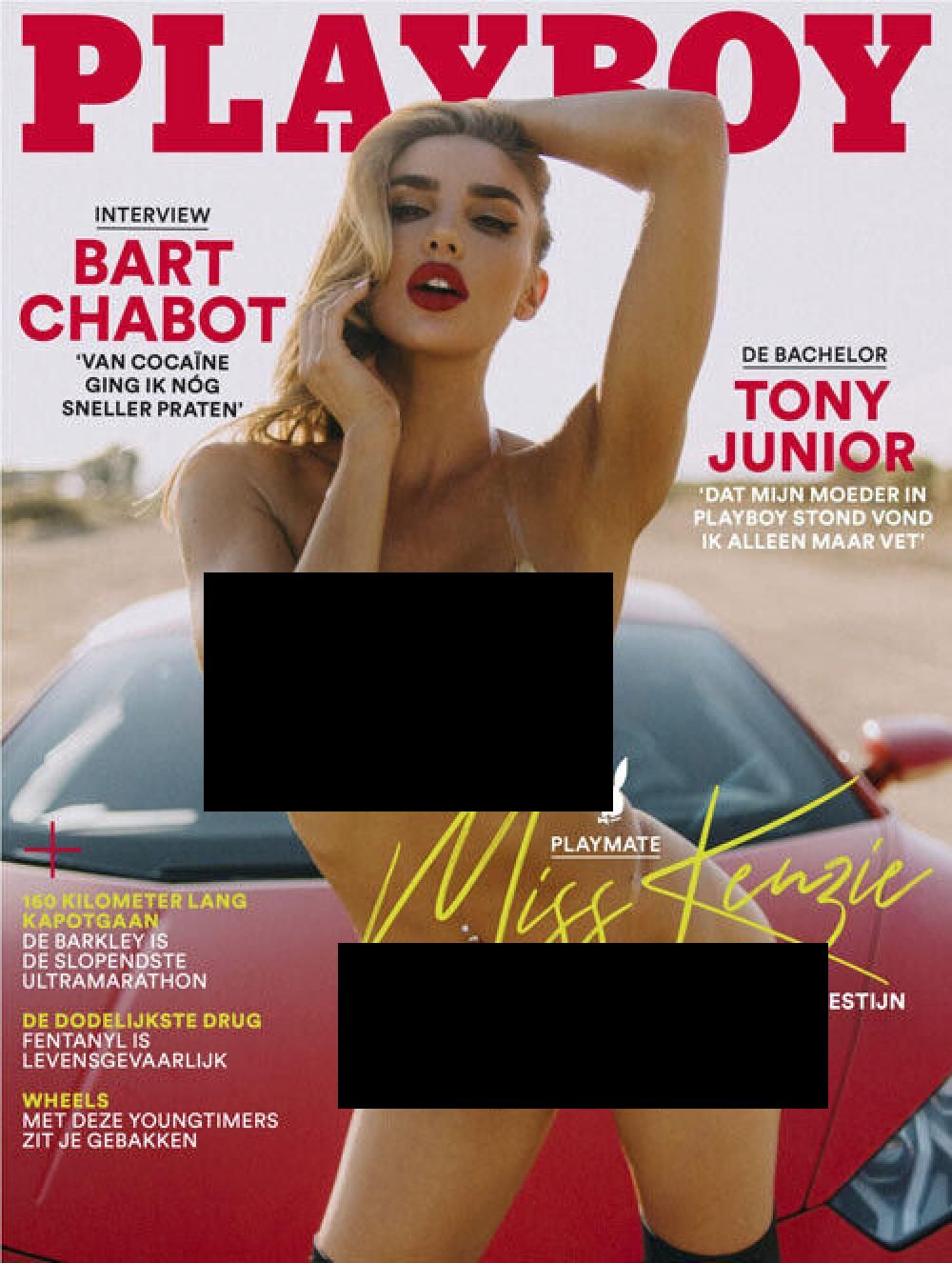 Playboy Lehti Alankomaat 2021-07 Miss Kenzie Alkuperäinen painos