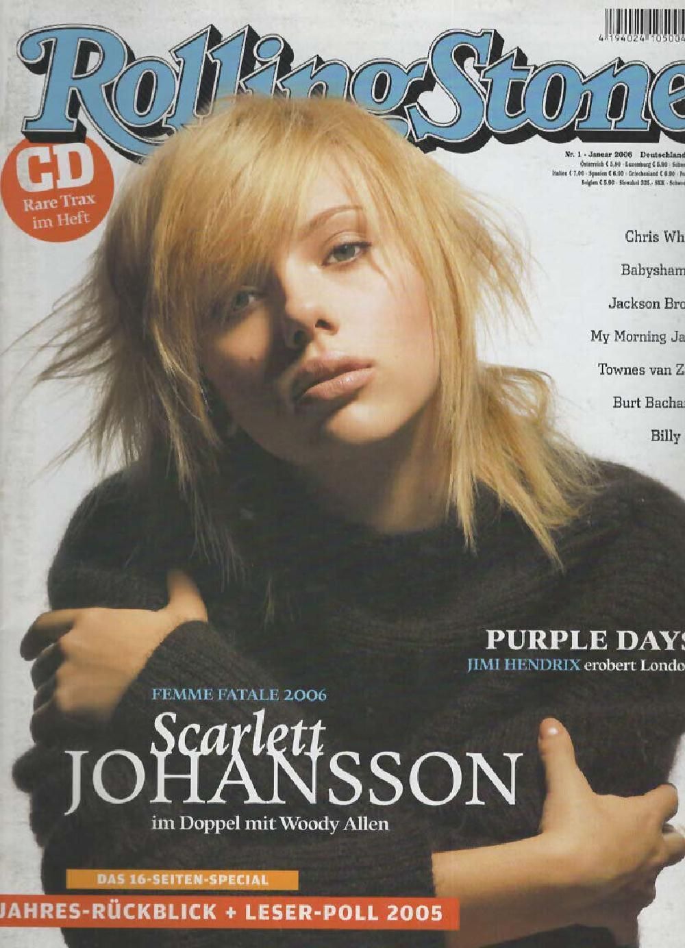 Rolling Stone Magazin Deutschland 2006-01 Scarlett Johansson