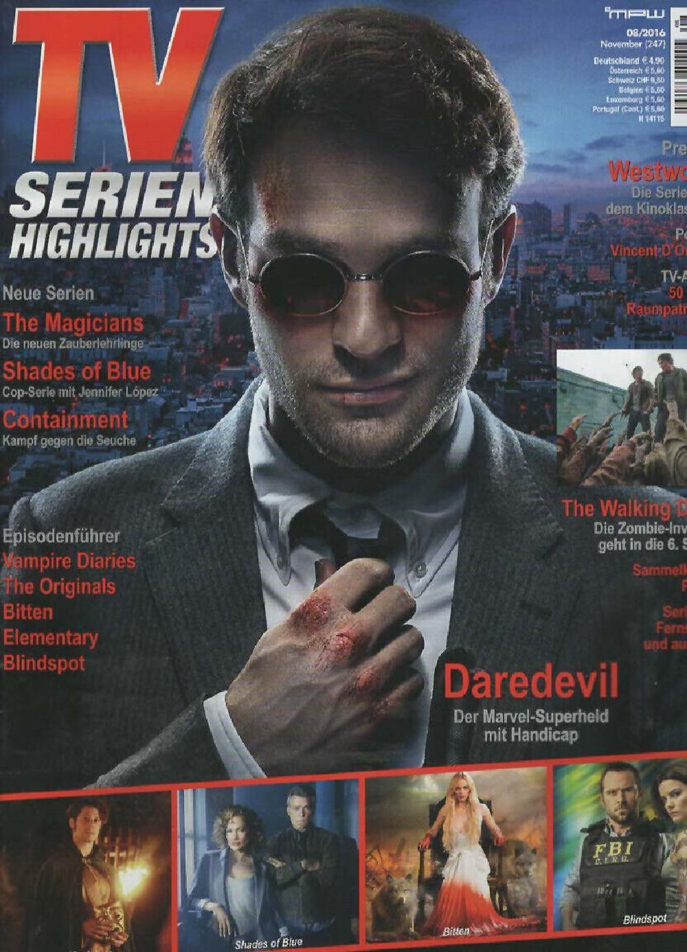 TV Serien Highlights Magasin Tyskland 2016 #247 Ben Affleck Jennifer Lopez