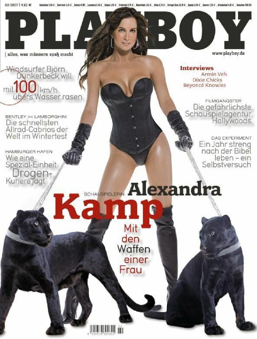 Playboy Magazin Deutschland 2007-02 Alexandra Kamp