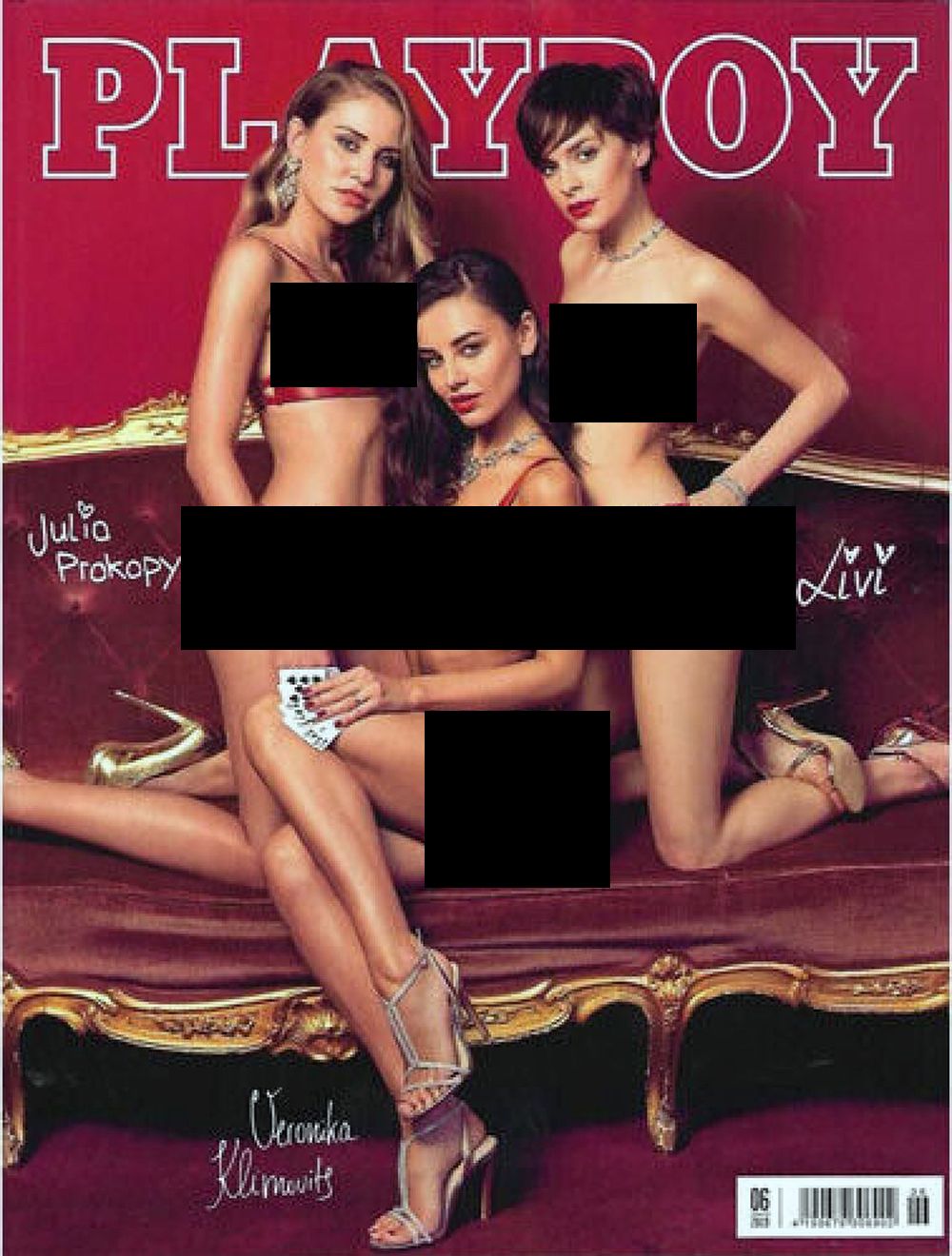 Playboy Magazin Deutschland 2019-06 Olivia Peltze Veronika Klimovits