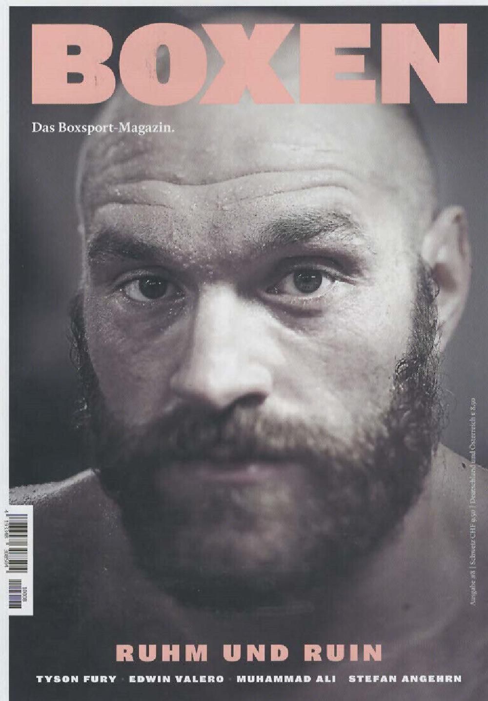 Boxen Magazin Schweiz 2021 #8 Tyson Fury Muhammad Ali