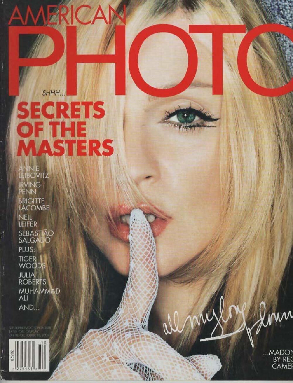American Photo Magazin USA 2001-09 Madonna