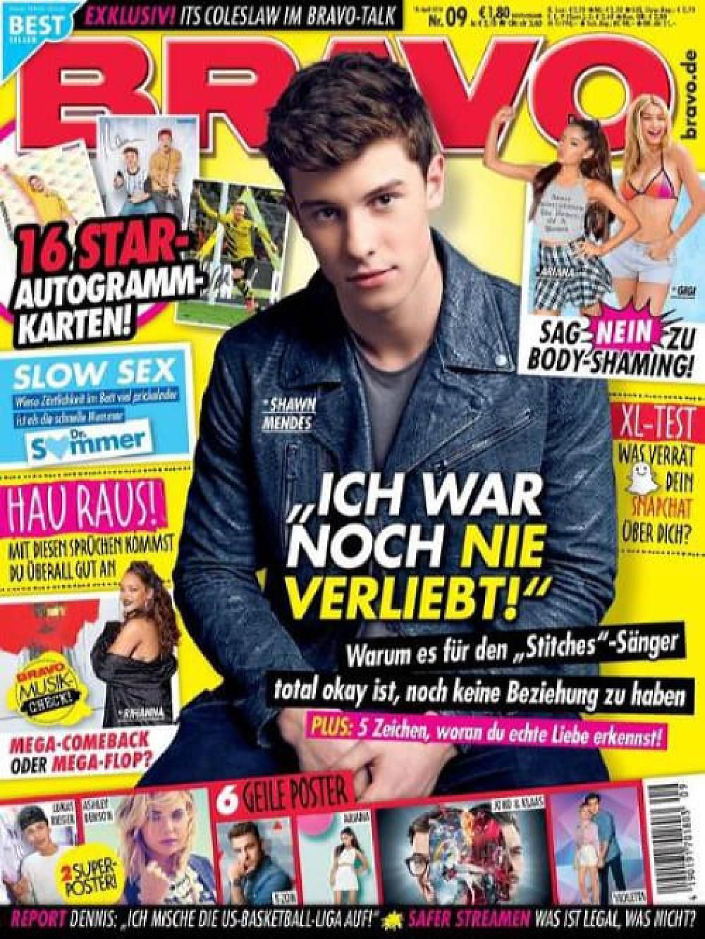 Bravo Magazin Deutschland 2016-09 Shawn Mendes