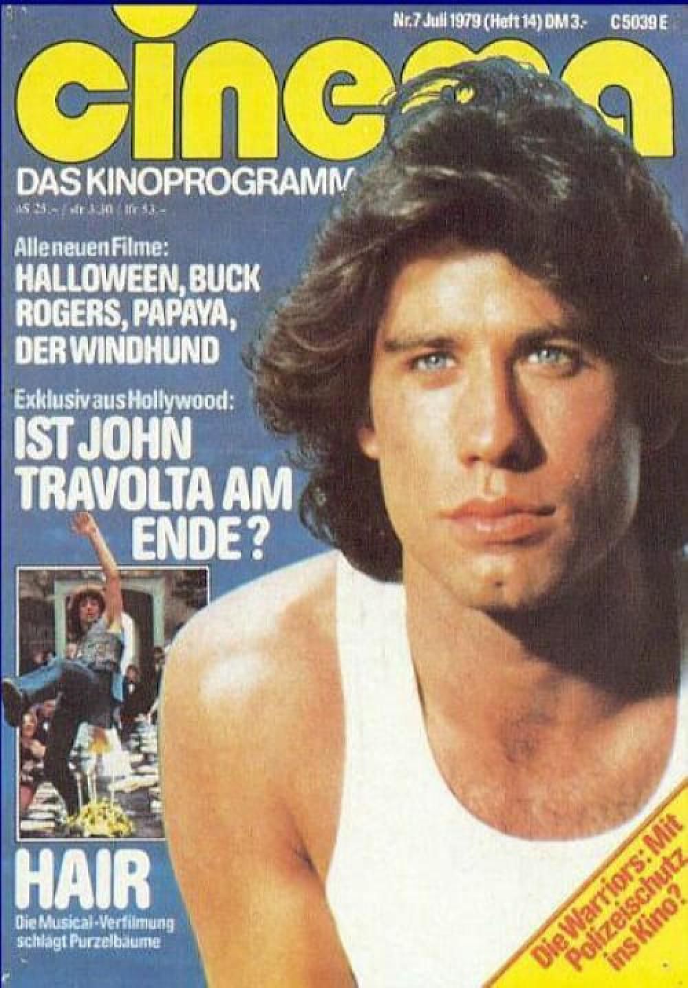 Cinema Magazin Deutschland 1979-07 John Travolta