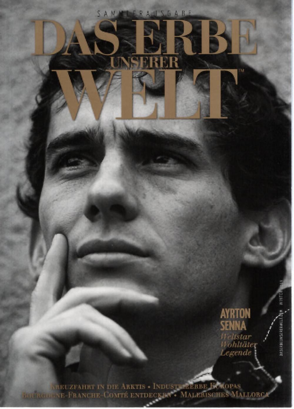 Das Erbe Unserer Welt Magasin Tyskland 2019-02 Ayrton Senna Originalutgåva