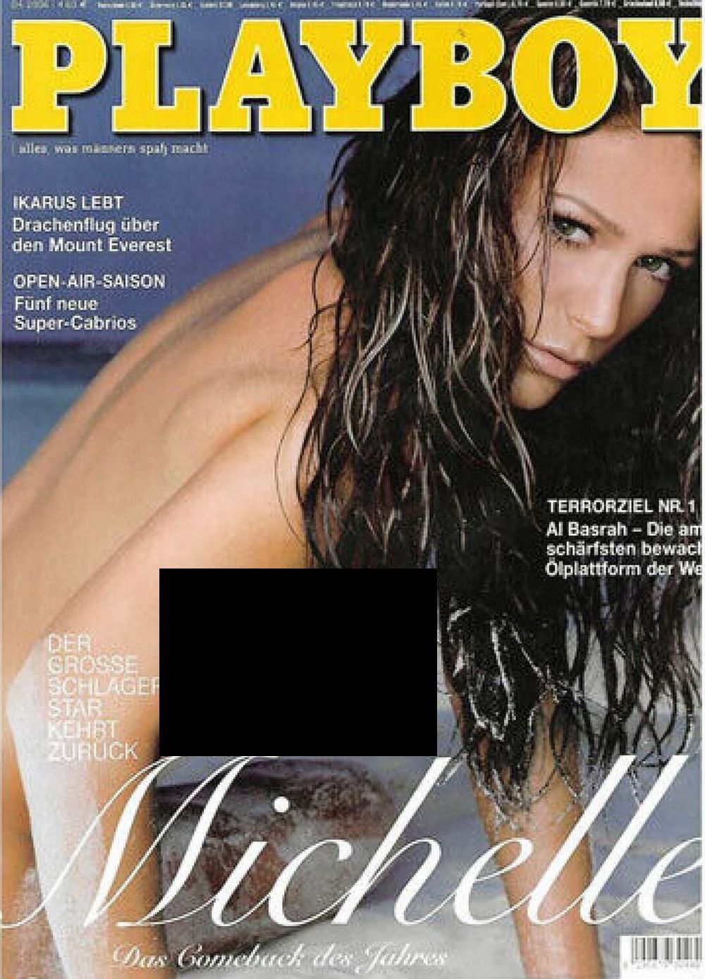 Playboy Magazin Deutschland 2006-04 Michelle