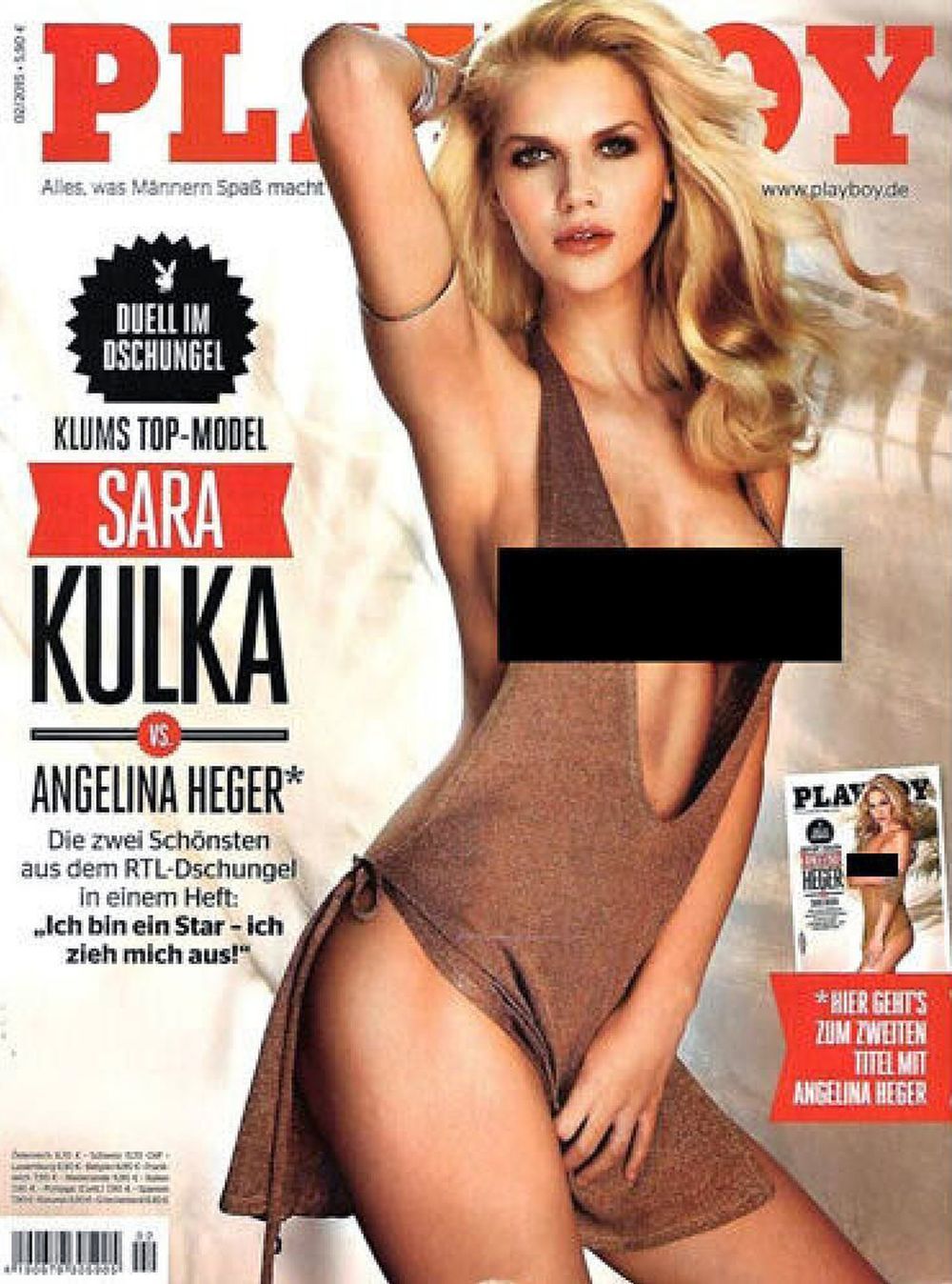 Playboy Magazin Deutschland 2015-02 Sara Kulka Angelina Heger