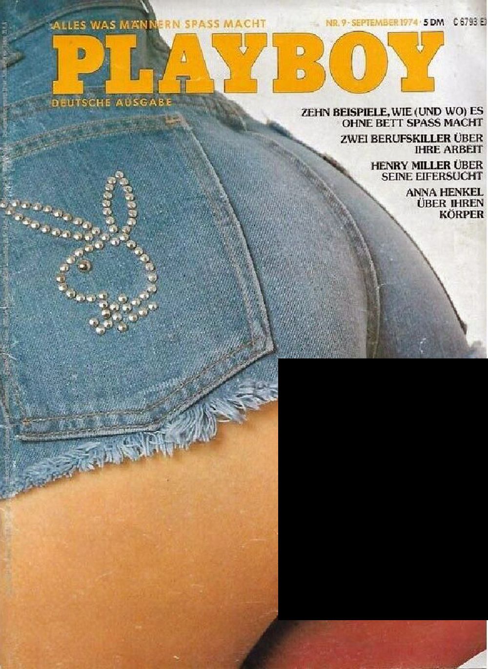 Playboy Magazin Deutschland 1974-09 Zoya Kristine Hanson Anthony Burgess