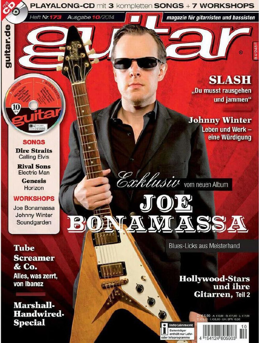 Guitar Magazin Deutschland 2014-10 Joe Bonamassa