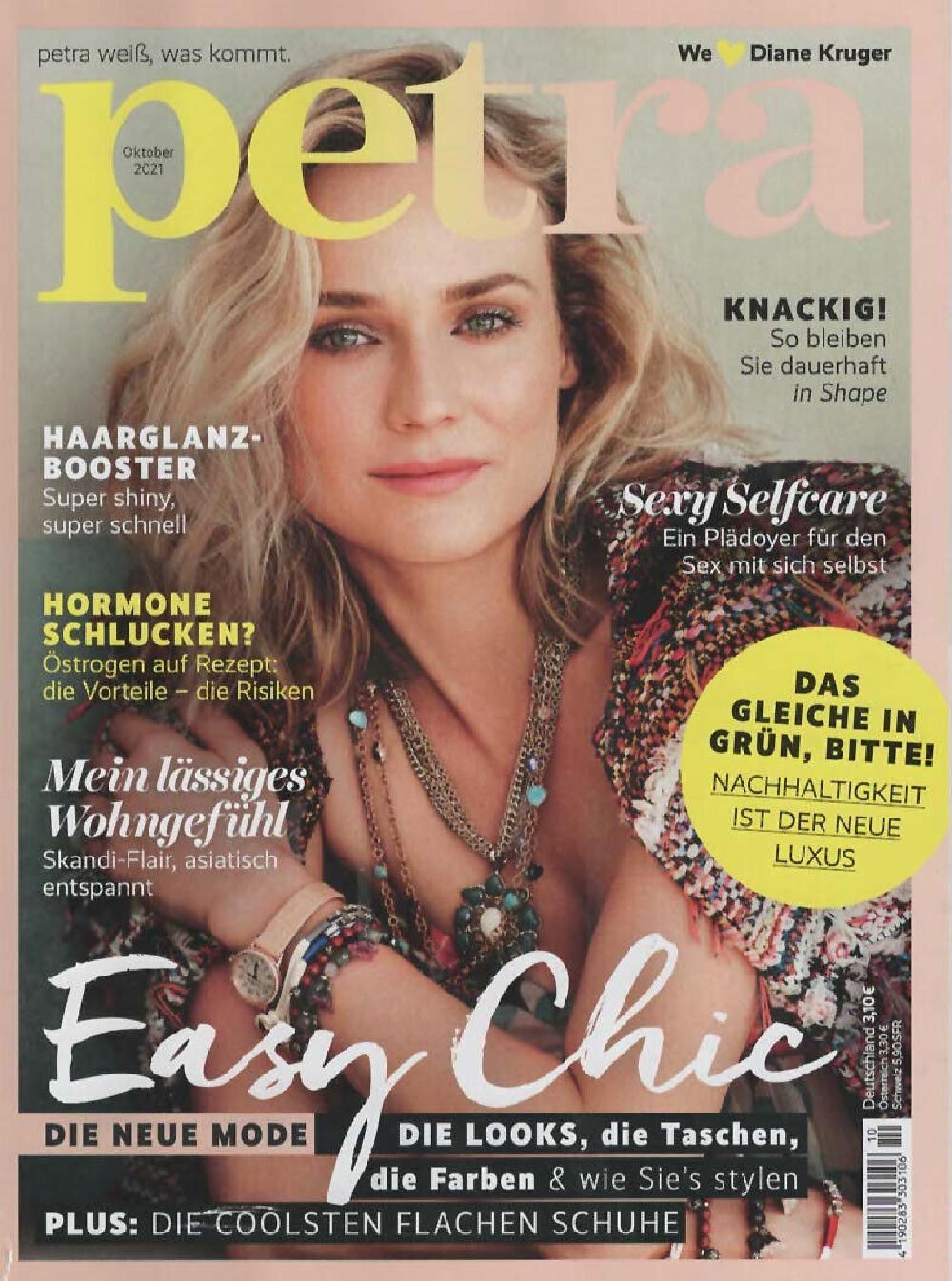 Petra Magazin Deutschland 2021-10 Diane Kruger